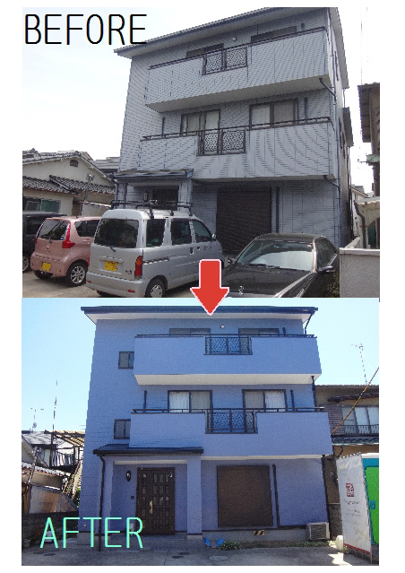 外壁/屋根塗装・水廻りリフォーム（before_after）